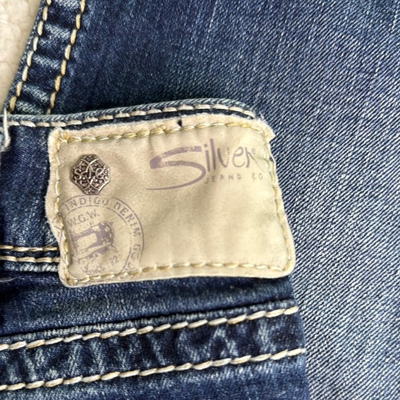 Silver Suki Jeans Dark Indigo Boot Cut - Picture 10 of 14